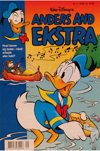 Anders And Ekstra 2002 Nr. 1 m. Indlæg