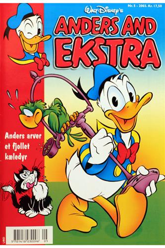 Anders And Ekstra 2003 Nr. 5 m. Indlæg