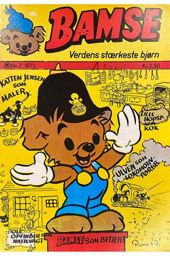 Bamse. Verdens Stærkeste Bjørn 1973 Nr. 7