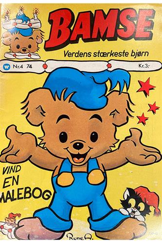 Bamse. Verdens stærkeste Bjørn 1974 Nr. 4