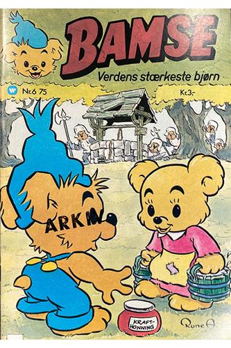 Bamse. Verdens stærkeste Bjørn 1975 Nr. 6