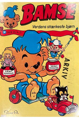 Bamse. Verdens Stærkeste Bjørn 1975 Nr. 8