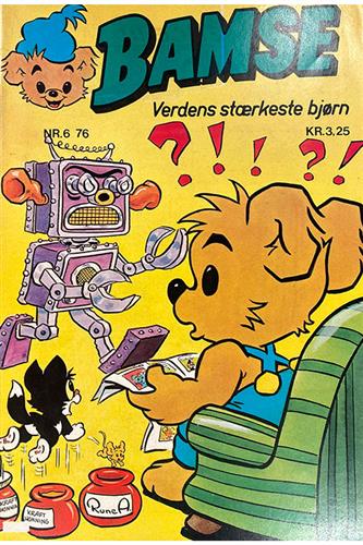Bamse. Verdens stærkeste Bjørn 1976 Nr. 6