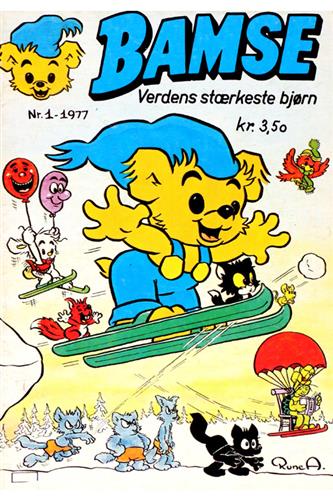Bamse. Verdens stærkeste Bjørn 1977 Nr. 1