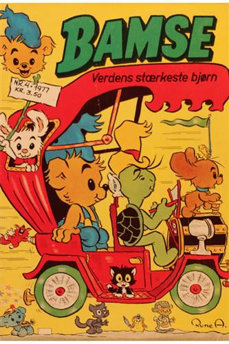 Bamse. Verdens stærkeste Bjørn 1977 Nr. 4