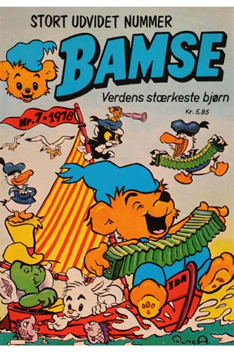 Bamse. Verdens stærkeste Bjørn 1978 Nr. 7