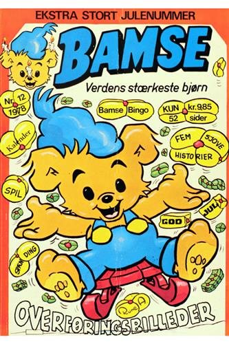 Bamse. Verdens stærkeste Bjørn 1978 Nr. 12
