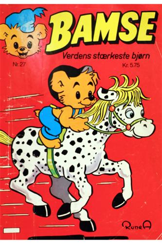 Bamse. Verdens stærkeste Bjørn 1980 Nr. 27