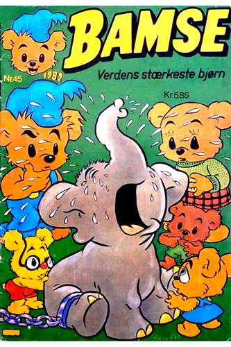 Bamse. Verdens stærkeste Bjørn 1982 Nr. 45