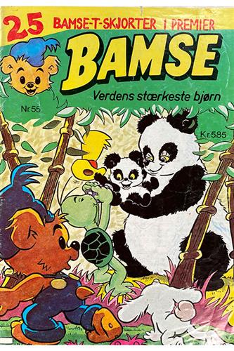 Bamse. Verdens stærkeste Bjørn 1983 Nr. 55