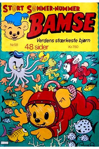 Bamse. Verdens stærkeste Bjørn 1983 Nr. 58