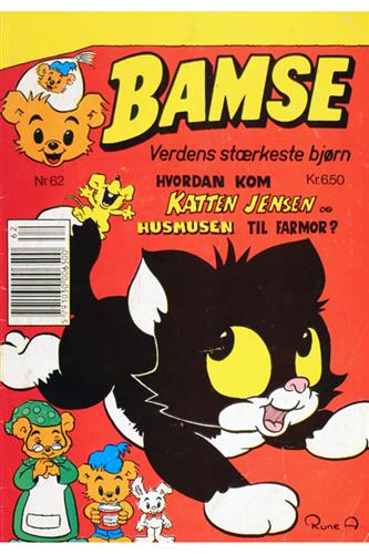 Bamse. Verdens stærkeste Bjørn 1983 Nr. 62