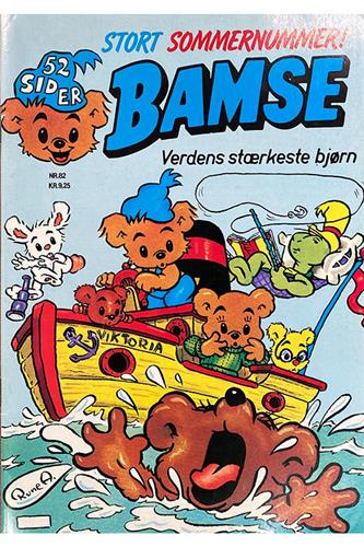 Bamse. Verdens stærkeste Bjørn 1985 Nr. 82