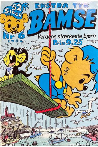 Bamse. Verdens stærkeste Bjørn 1986 Nr. 6