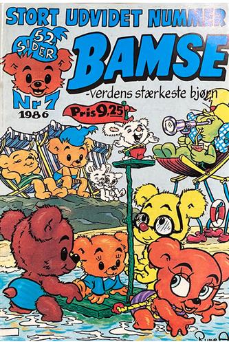 Bamse. Verdens stærkeste Bjørn 1986 Nr. 7