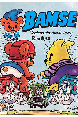 Bamse. Verdens stærkeste Bjørn 1986 Nr. 8