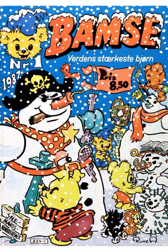 Bamse. Verdens Stærkeste Bjørn 1987 Nr. 1