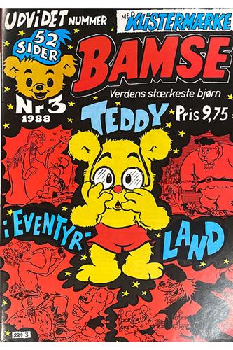 Bamse. Verdens stærkeste Bjørn 1988 Nr. 3