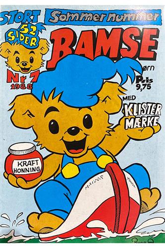 Bamse. Verdens stærkeste Bjørn 1988 Nr. 7
