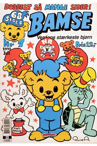 Bamse. Verdens stærkeste Bjørn 1990 Nr. 7