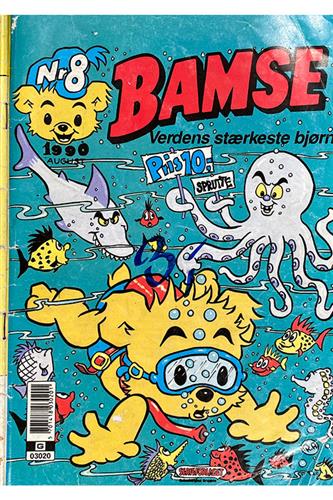 Bamse. Verdens stærkeste Bjørn 1990 Nr. 8