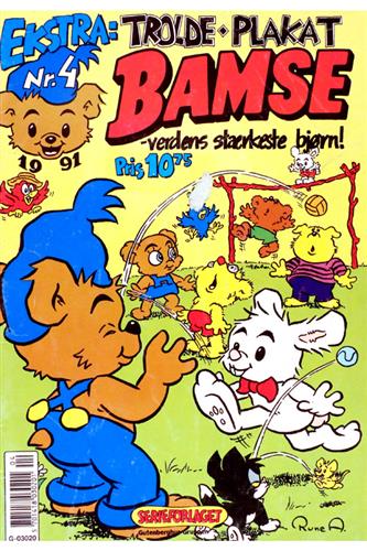 Bamse. Verdens stærkeste Bjørn 1991 Nr. 4