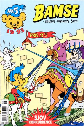 Bamse. Verdens stærkeste Bjørn 1993 Nr. 5