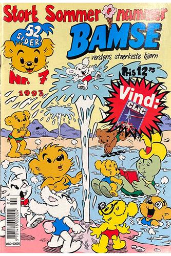 Bamse. Verdens stærkeste Bjørn 1993 Nr. 7