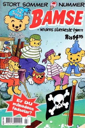 Bamse. Verdens Stærkeste Bjørn 1996 Nr. 7