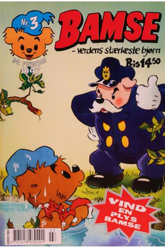 Bamse. Verdens Stærkeste Bjørn 1997 Nr. 3
