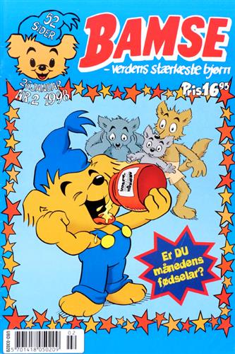 Bamse. Verdens stærkeste Bjørn 1998 Nr. 2