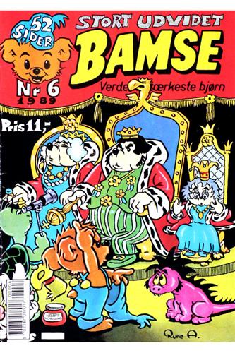 Bamse. Verdens stærkeste Bjørn 1989 Nr. 6