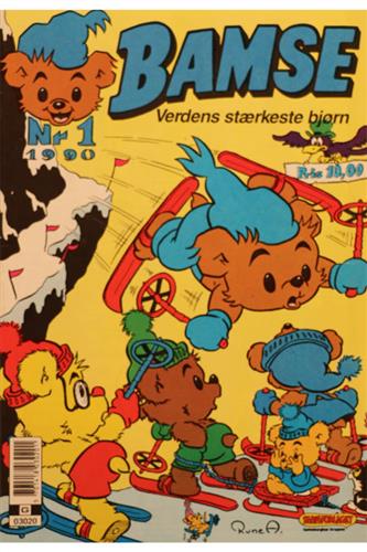 Bamse. Verdens Stærkeste Bjørn 1990 Nr. 1