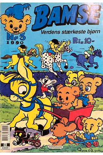 Bamse. Verdens stærkeste Bjørn 1990 Nr. 3