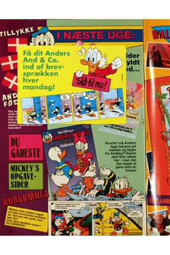 Anders And & CO. 1991 Nr. 1 m. 2 Indlæg