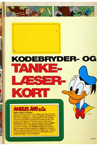 Anders And & CO. 1992 Nr. 3 m. 3 Indlæg