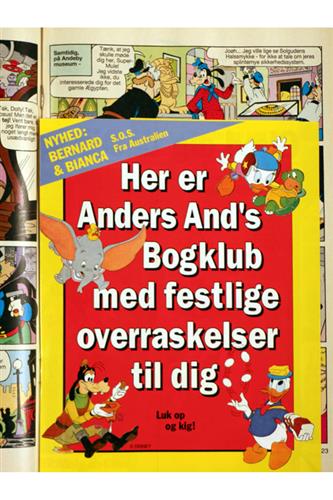 Anders And & CO. 1992 Nr. 4 m. 2 Indlæg