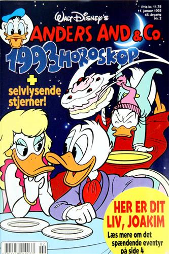 Anders And & CO. 1993 Nr. 2