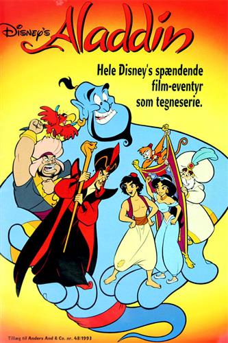 Anders And & Co. 1993 Nr. 48 til læg (Uden Blad), Aladdin til læg
