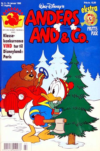 Anders And & CO. 1995 Nr. 3 m. 2 Indlæg