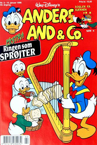 Anders And & CO. 1998 Nr. 3