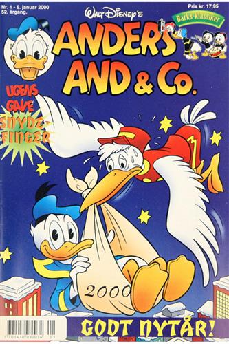 Anders And & Co 2000 Nr. 1