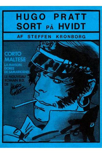 Hugo Pratt sort på hvidt