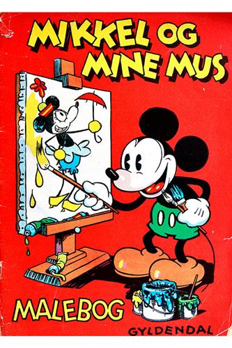 Mikkel og Mine Mus Malebog 1933