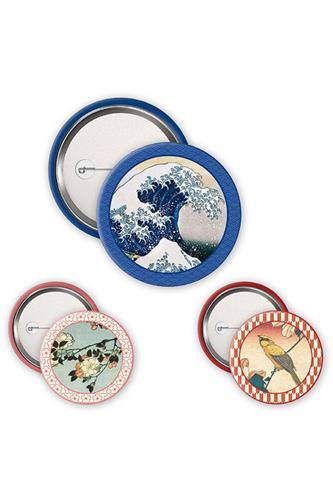 Den Store Bølge - Badges (3stk)