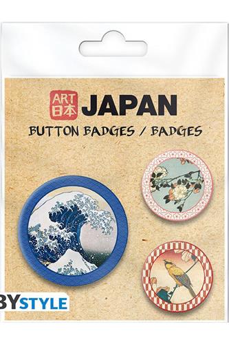 Den Store Bølge - Badges (3stk)
