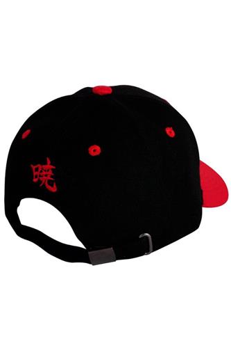 Naruto Shippuden - Akatsuki Sort & Rød Kasket