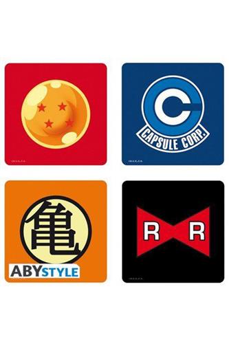 Dragon Ball Z - Symbols Coasters (4stk)
