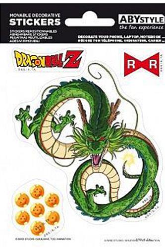 Dragon Ball Z - Shenron Klistermærker (2 Ark) 16x11cm