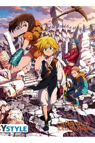 Seven Deadly Sins - Sins Plakat 52x38cm